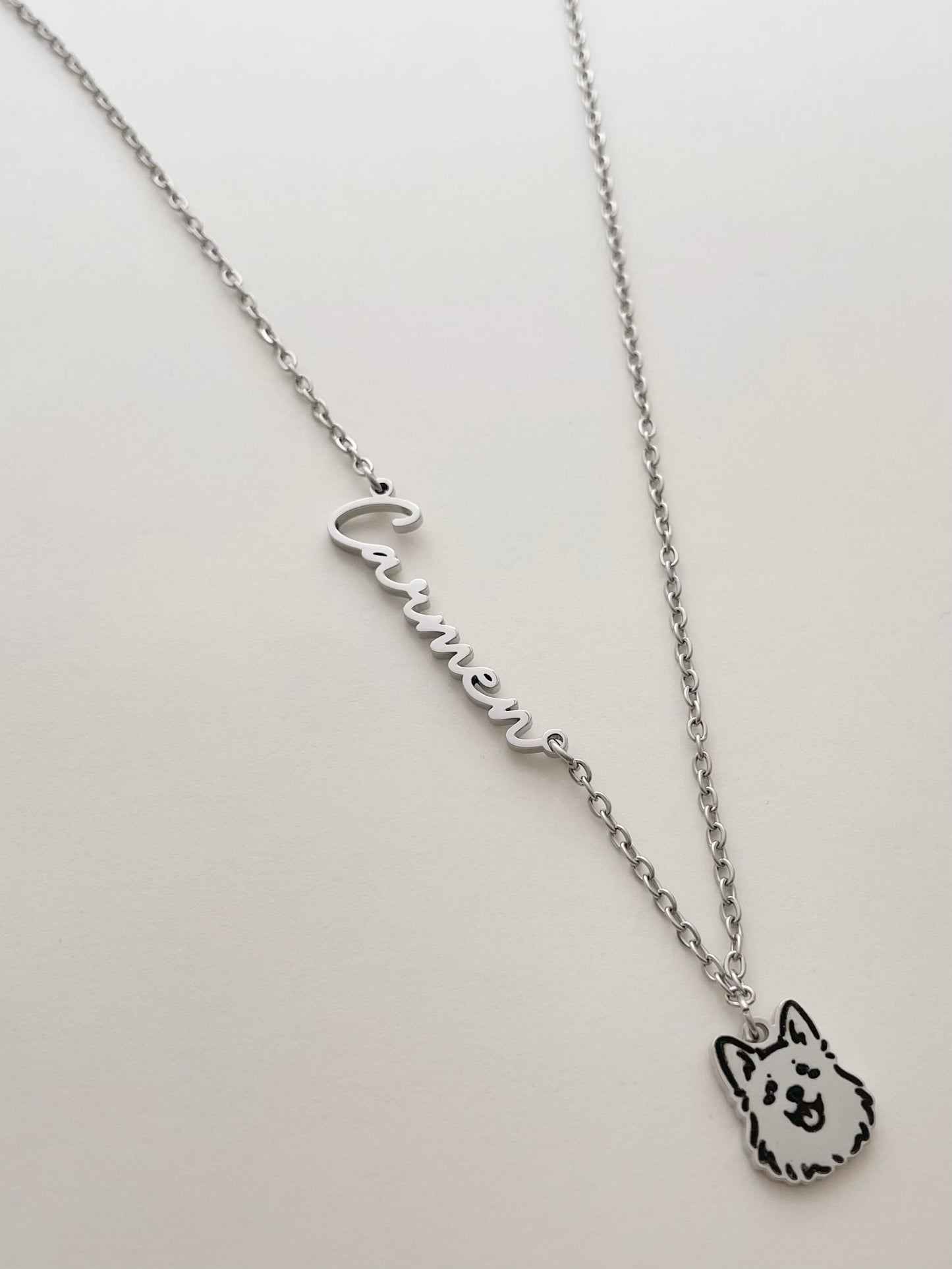 Pet Avatar Name Necklace