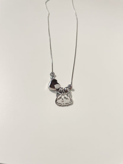 Pet Avatar Heart Necklace
