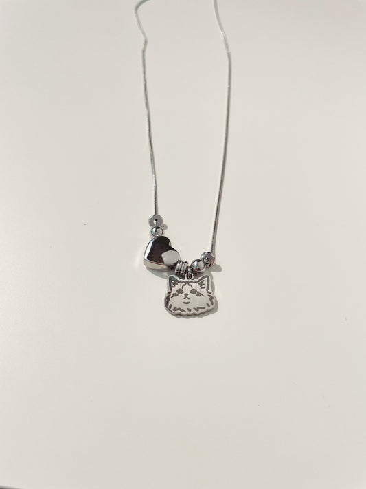 Pet Avatar Heart Necklace