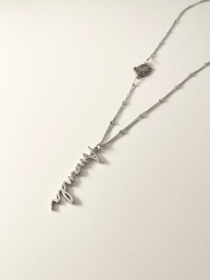 Pet and Name Necklace