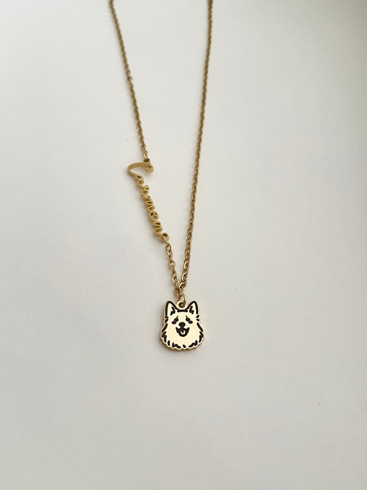 Pet Avatar Name Necklace