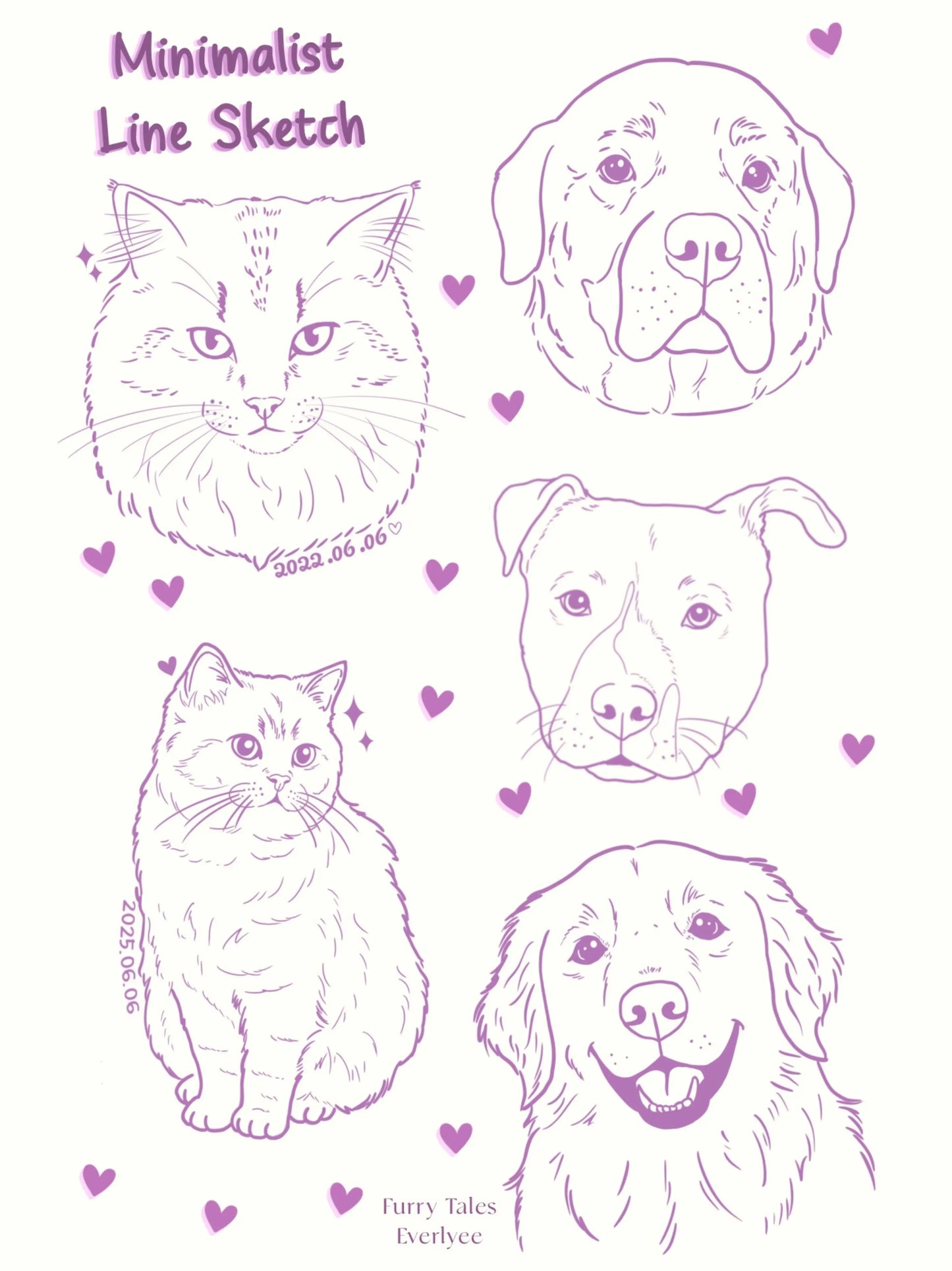 Furry Friends Clip Chain Bracelet (Silver)