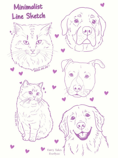 Furry Friends Clip Chain Bracelet (Silver)