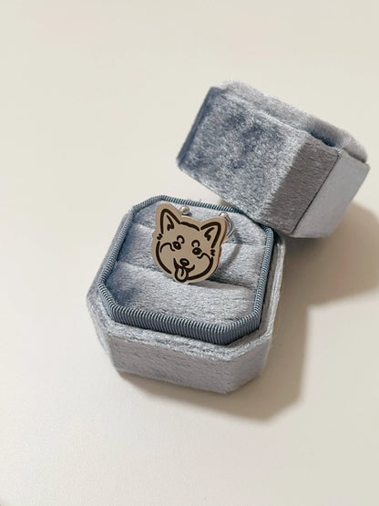 Pet Portrait Ring