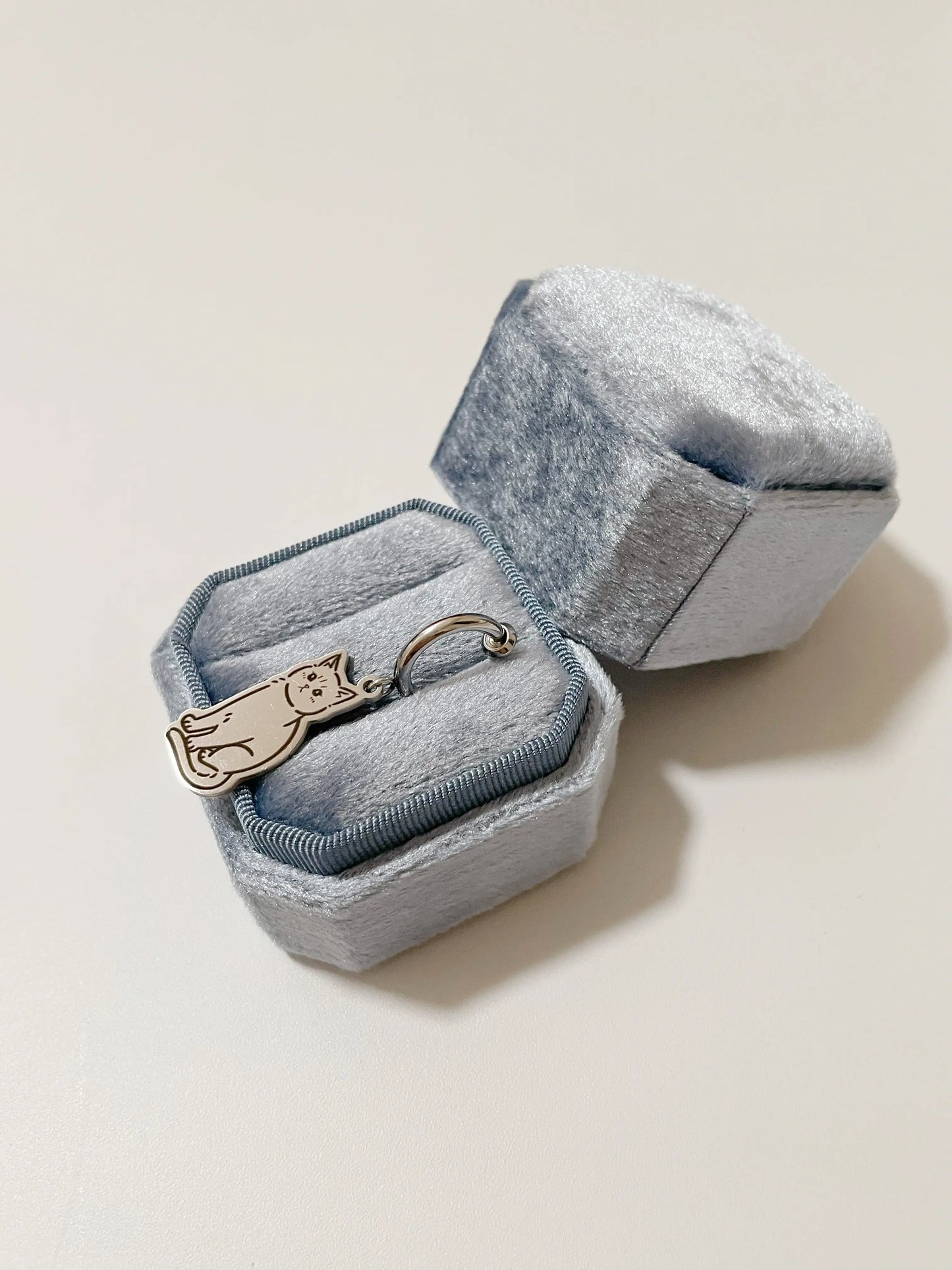 Pet Portrait Clip-on Earrings with Sliding Spring